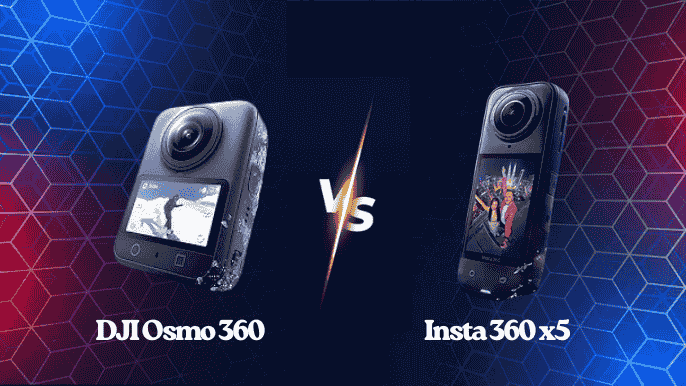 So sánh chi tiết camera 360 DJI Osmo 360 vs Insta360 X5