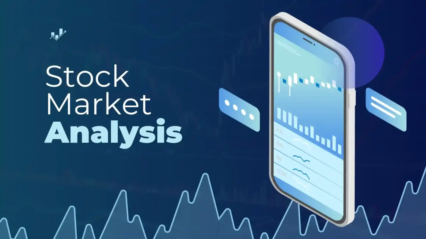 Phân tích thị trường chứng khoán với biểu đồ nến và các chỉ số đầu tư.